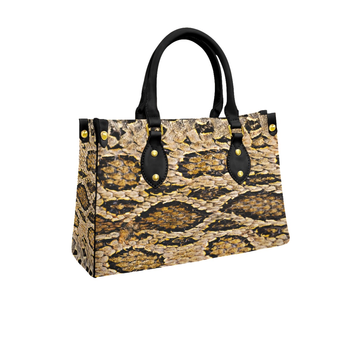 Women's Tote Bag With Black Handle - Image 2
