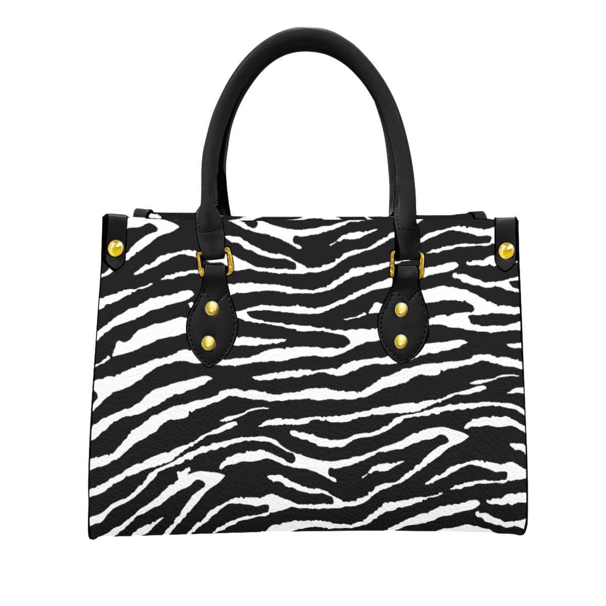 Women's Tote Bag With Black Handle - Image 4
