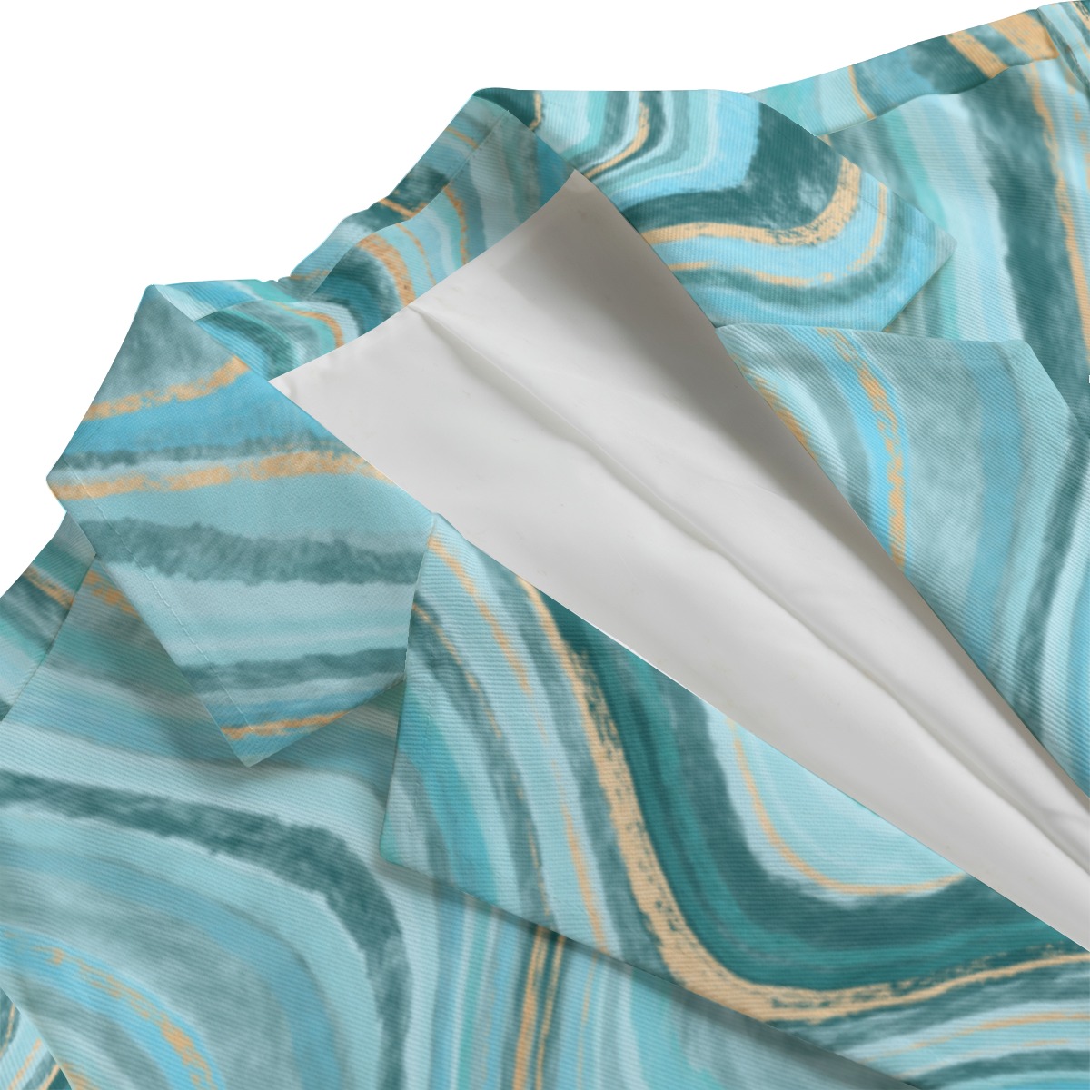 All-Over Print Women's Leisure Blazer | 245GSM Cotton - Image 3