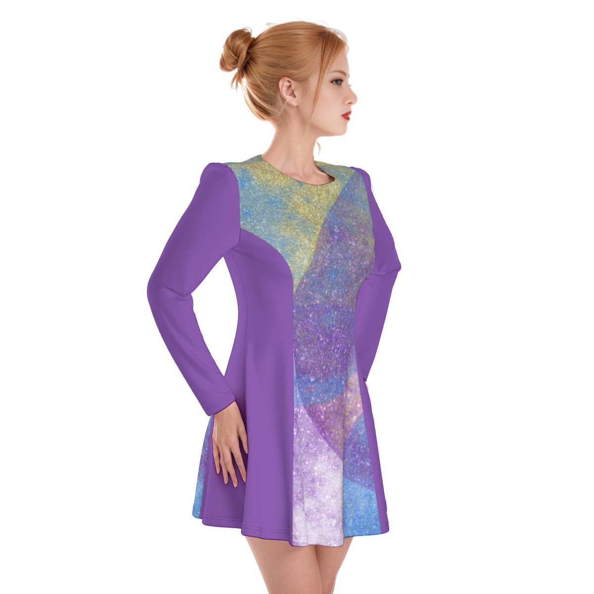 All-Over Print Women's Irish skirt - Image 3