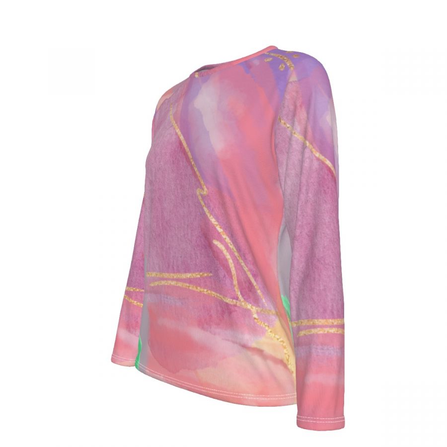 All-Over Print Women's Oversized T-shirt | 190GSM Cotton - Image 4