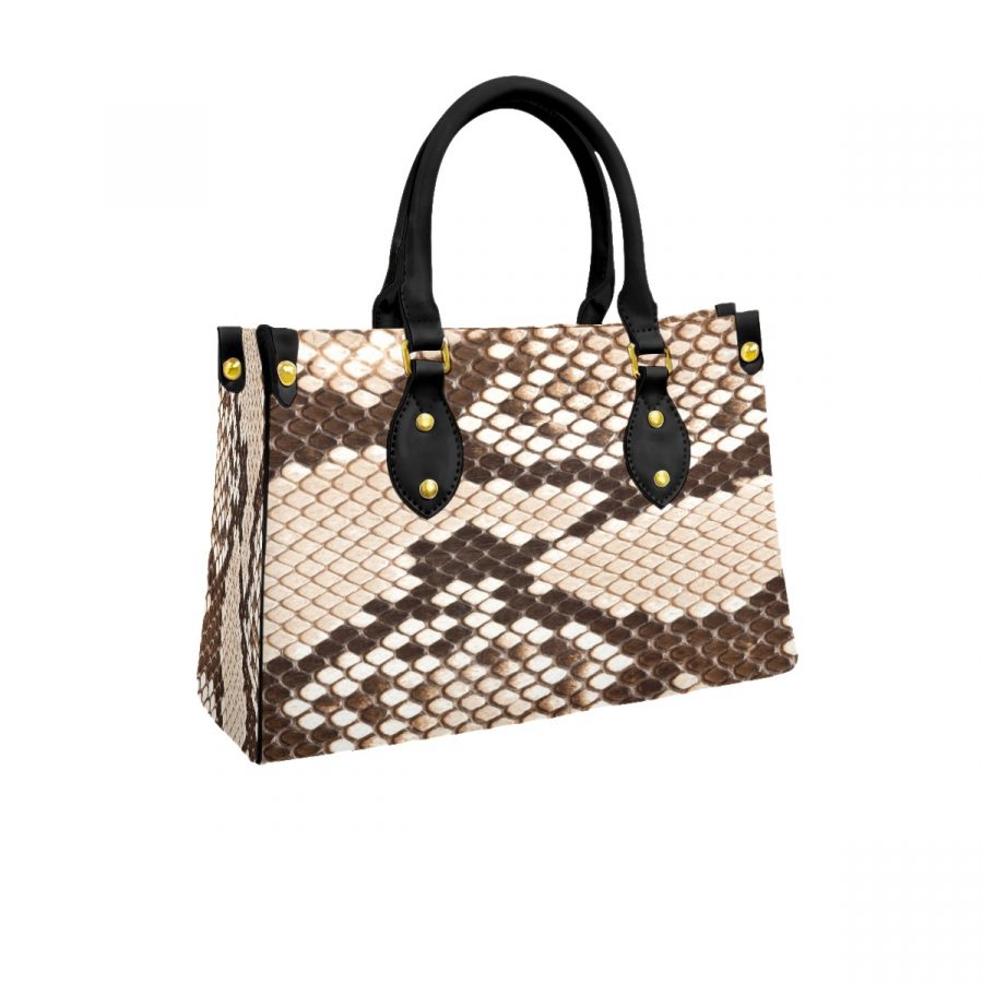 Women's Tote Bag With Black Handle - Image 2
