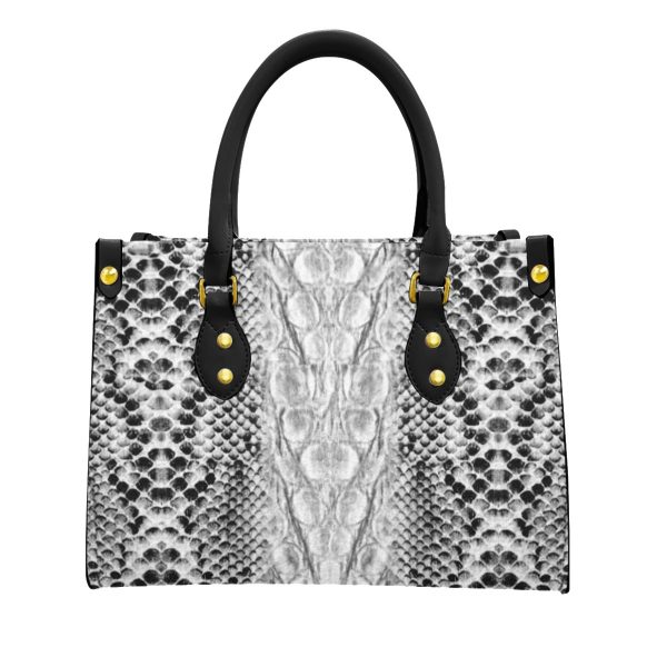 Women's Tote Bag With Black Handle