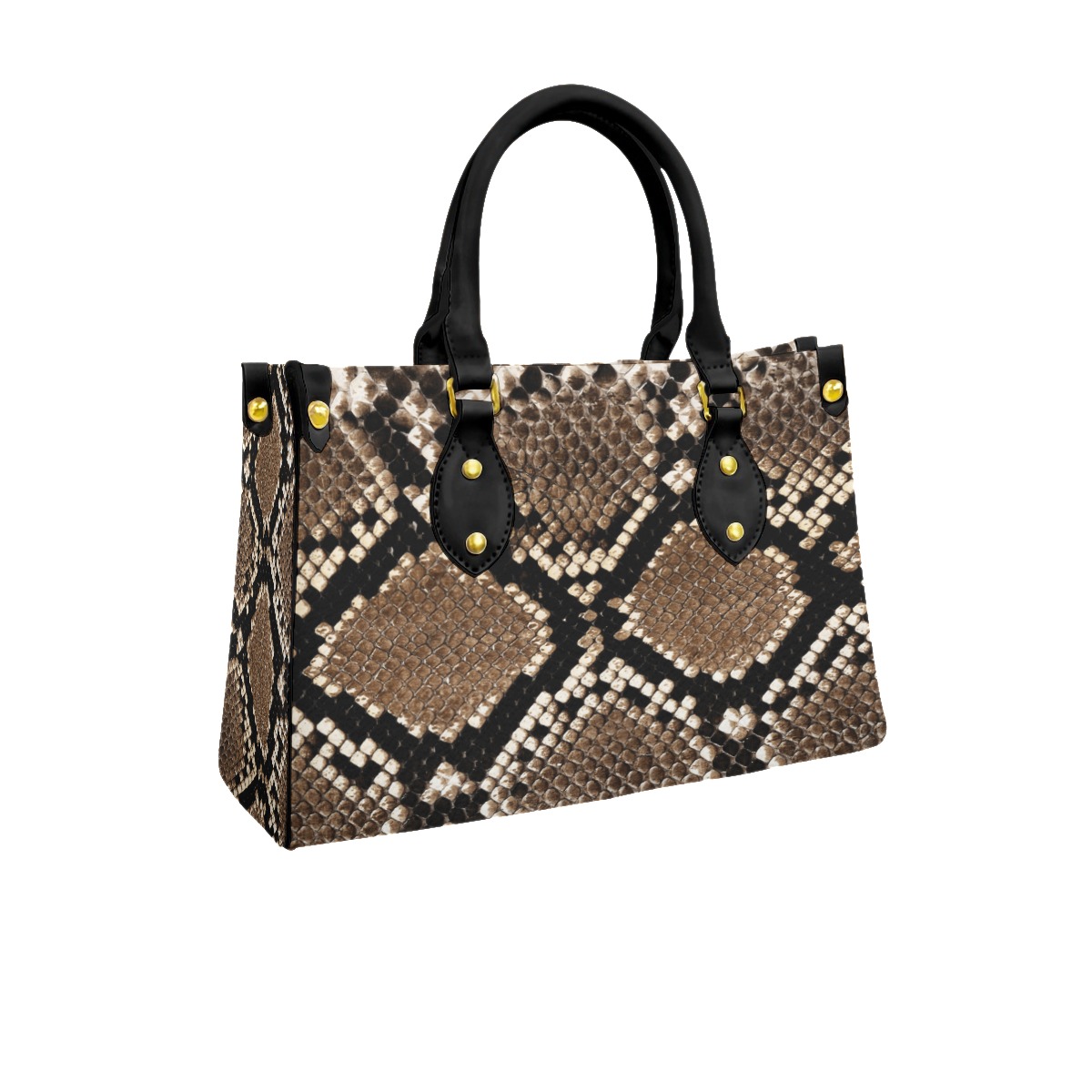 Women's Tote Bag With Black Handle - Image 2