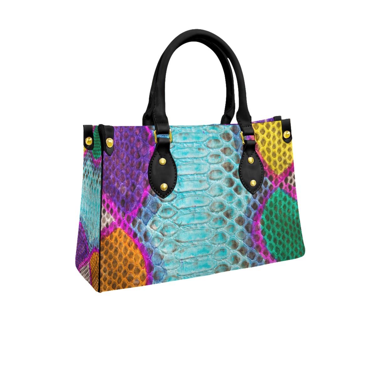 Women's Tote Bag With Black Handle - Image 2