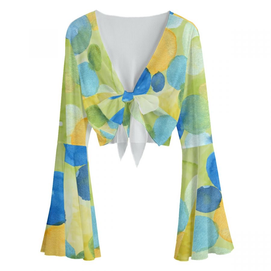All-Over Print Women's Blouse