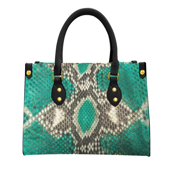 Women's Tote Bag With Black Handle