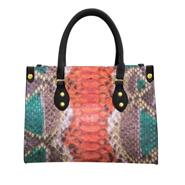 Women's Tote Bag With Black Handle