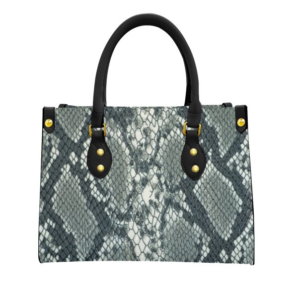 Women's Tote Bag With Black Handle