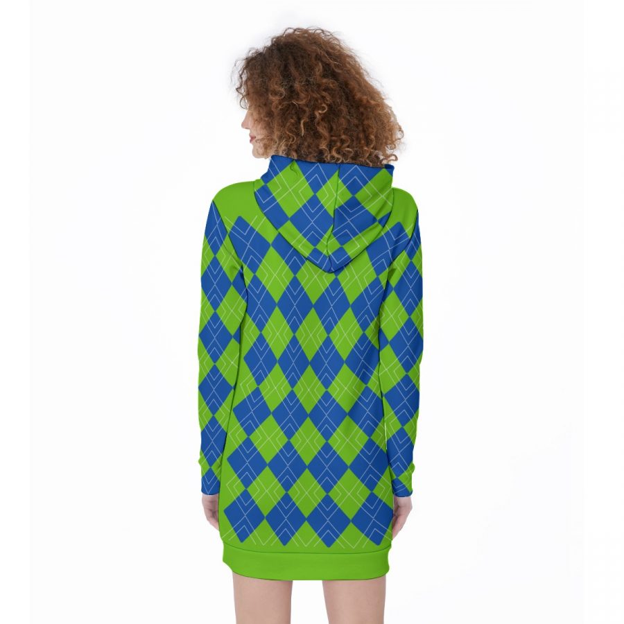 All-Over Print Women's Long Hoodie - Image 4
