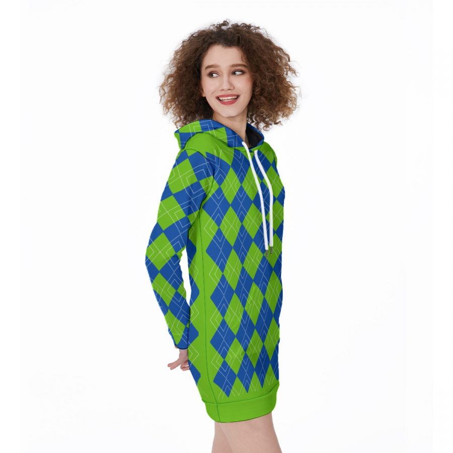 All-Over Print Women's Long Hoodie - Image 2