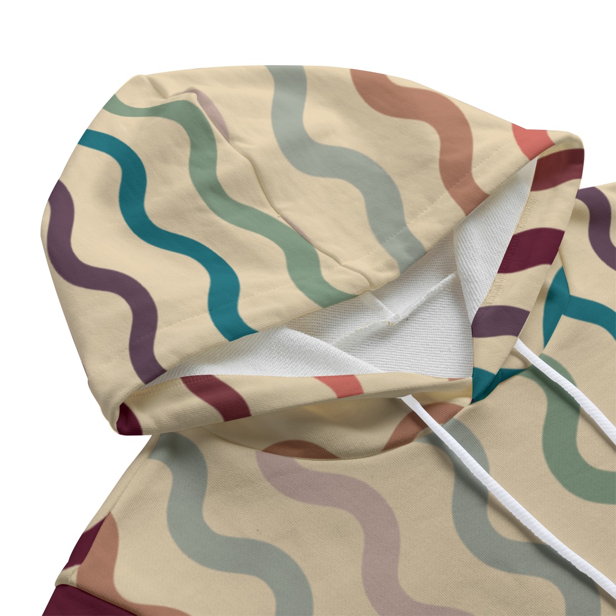 All-Over Print Unisex Hooded Vest | 310GSM Cotton - Image 3