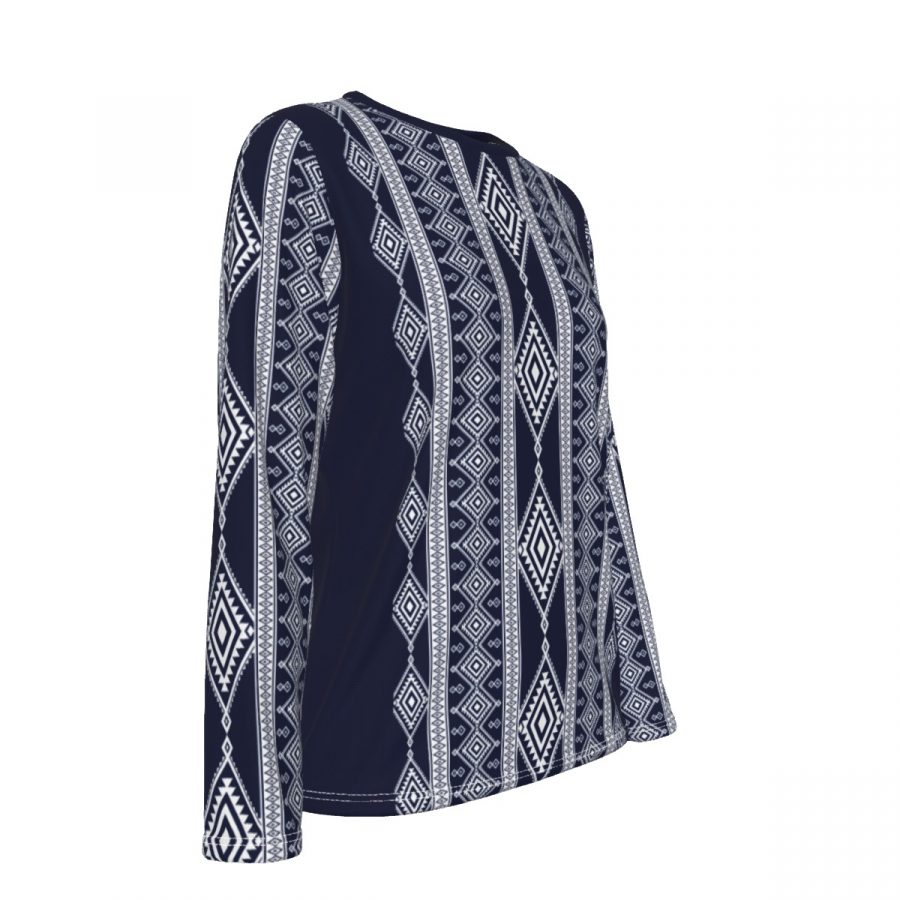 All-Over Print Women's Oversized T-shirt | 190GSM Cotton - Image 3