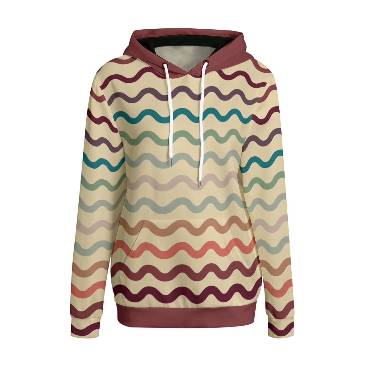 All-Over Print Women's Pullover Hoodie | Interlock