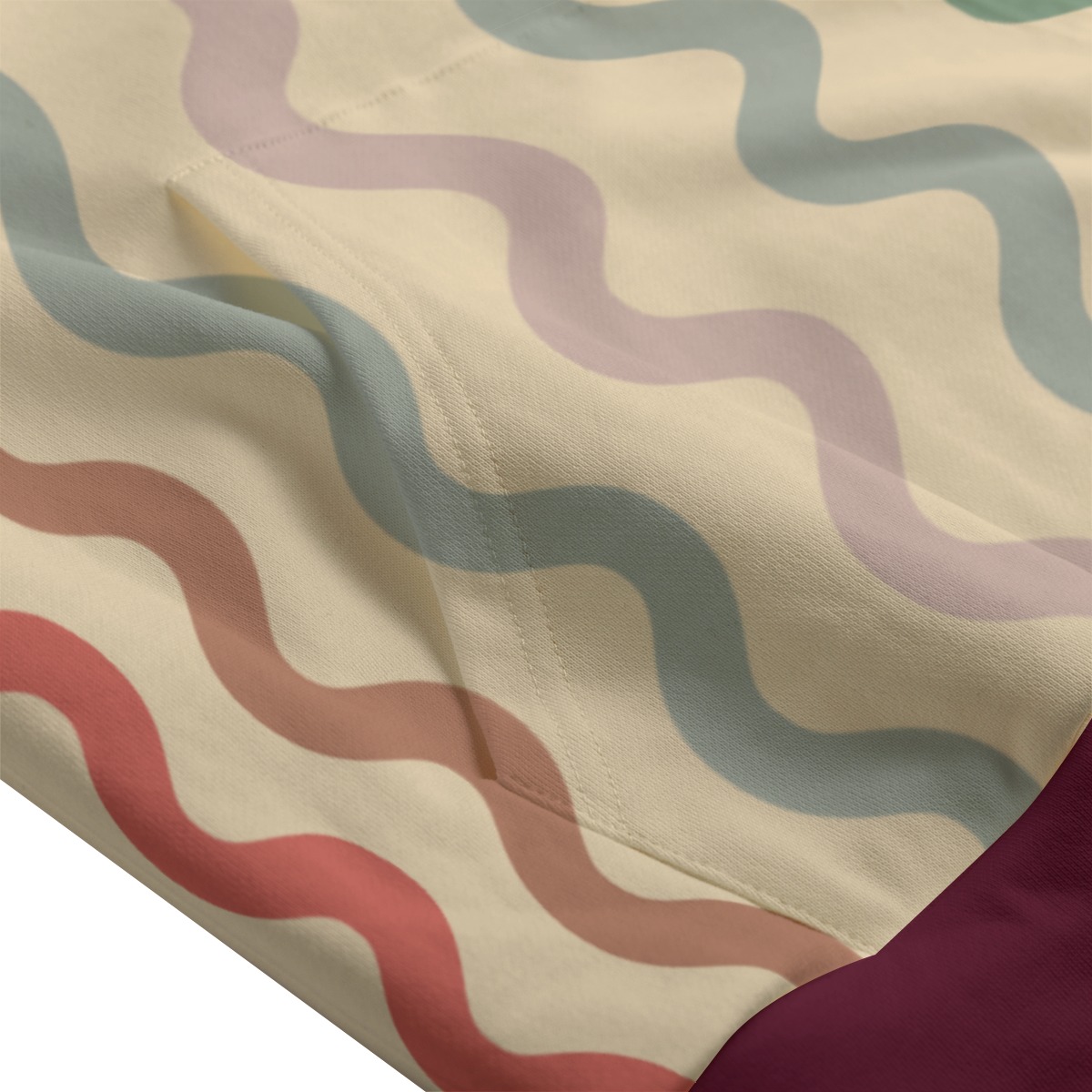 All-Over Print Unisex Hooded Vest | 310GSM Cotton - Image 4