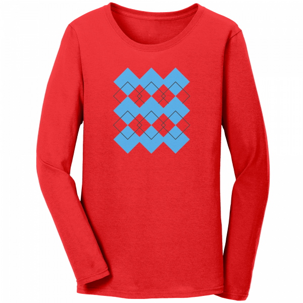 Lozenge - 100% combed cotton