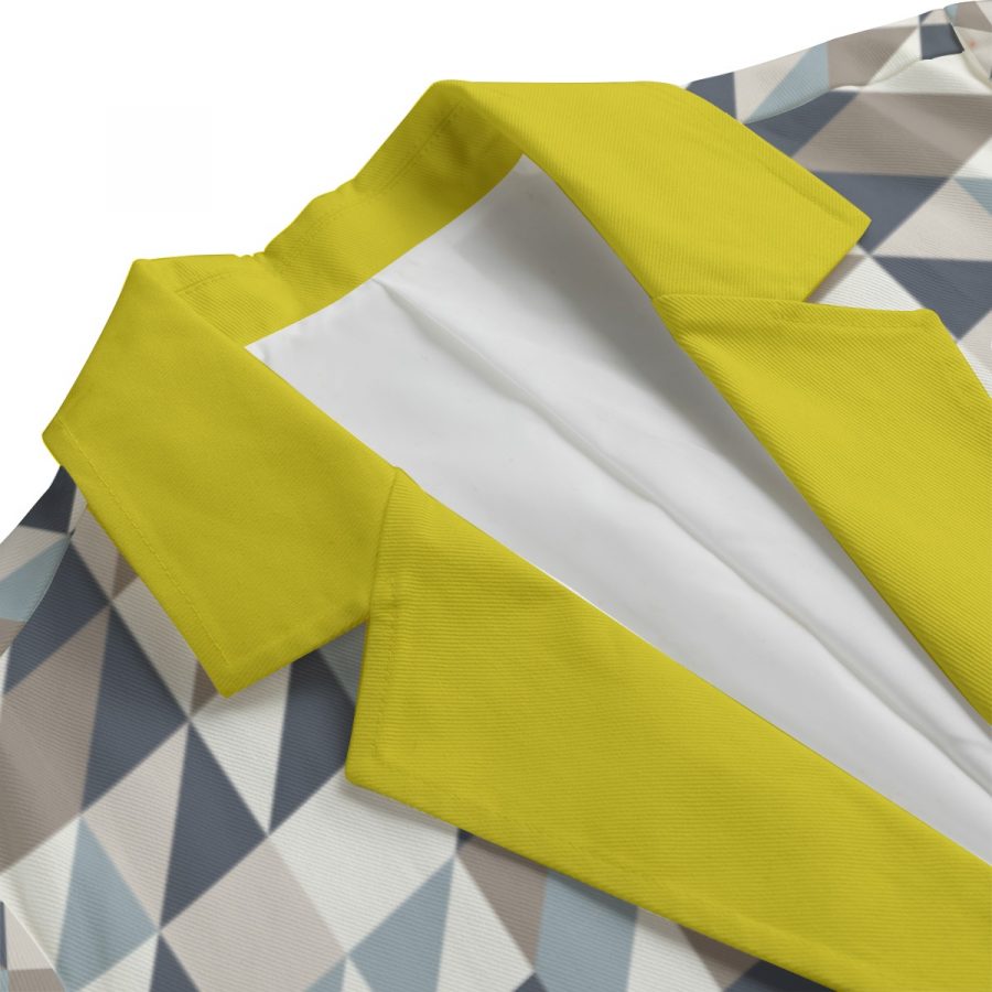 All-Over Print Women's Leisure Blazer | 245GSM Cotton - Image 3