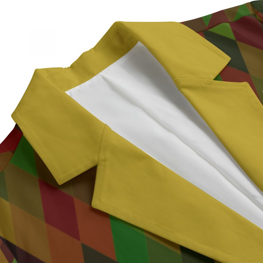 All-Over Print Women's Leisure Blazer | 245GSM Cotton - Image 3
