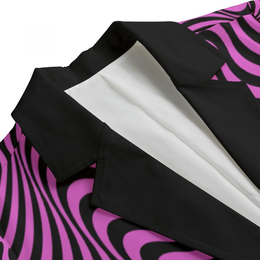 All-Over Print Women's Leisure Blazer | 245GSM Cotton - Image 3