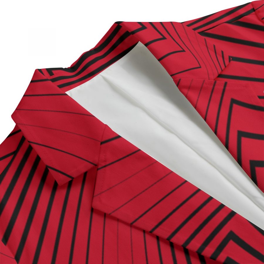 All-Over Print Women's Leisure Blazer | 245GSM Cotton - Image 3