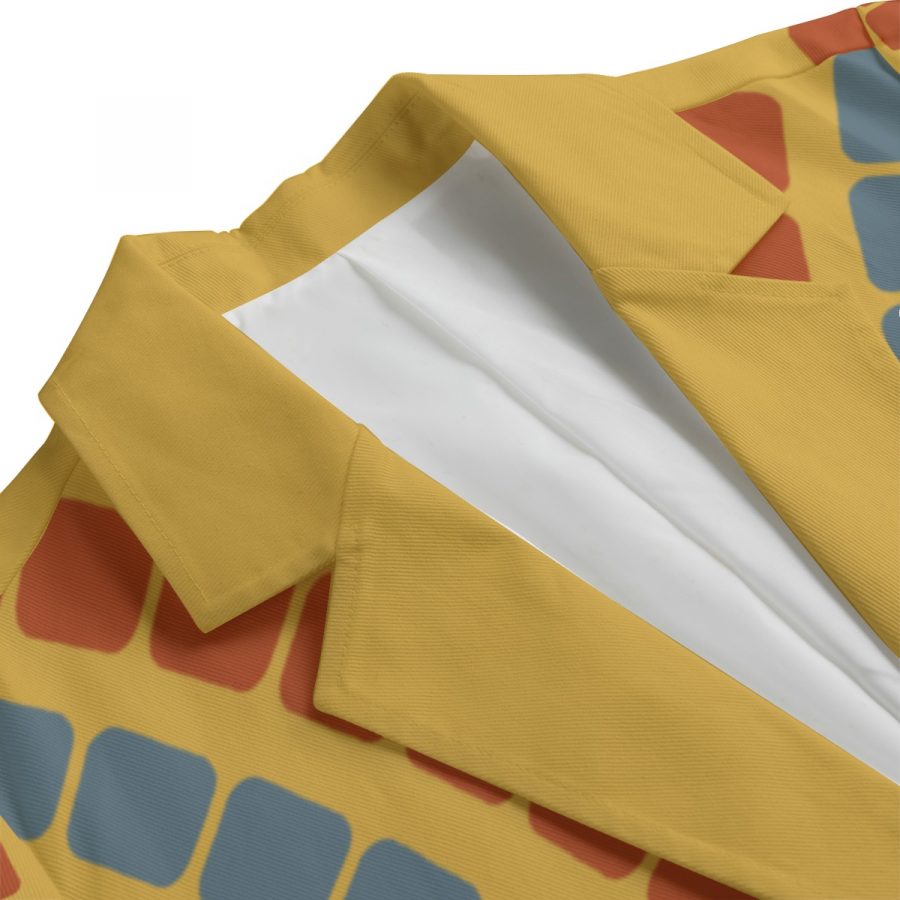 All-Over Print Women's Leisure Blazer | 245GSM Cotton - Image 3