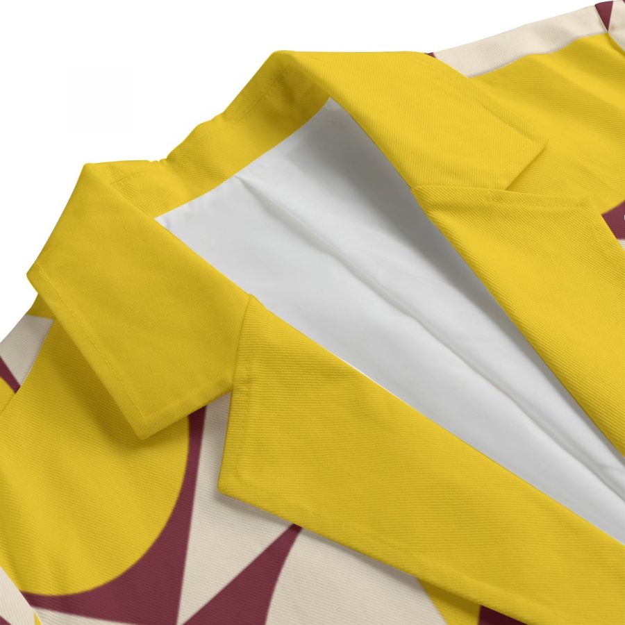 All-Over Print Women's Leisure Blazer | 245GSM Cotton - Image 3