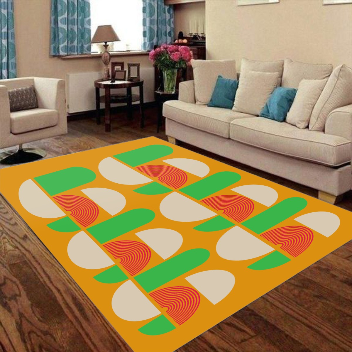 Foldable Rectangular Floor Mat - Image 3