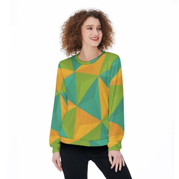 All-Over Print Women's Thicken Sweater